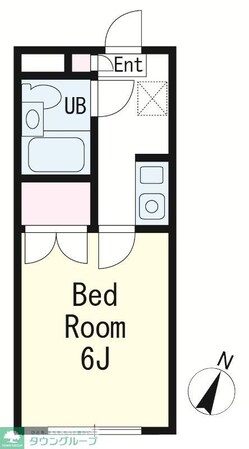 マロンハイツIIの物件間取画像